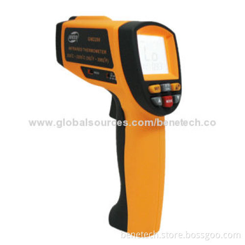 GM 2200 Non-contact/Portable/Infrared Thermometer, D:S 80:1,200-2200°C, Adjustable EmissivityNew